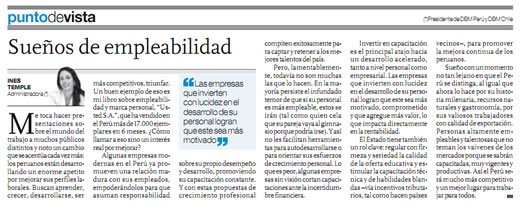 Suenos de empleabilidad
