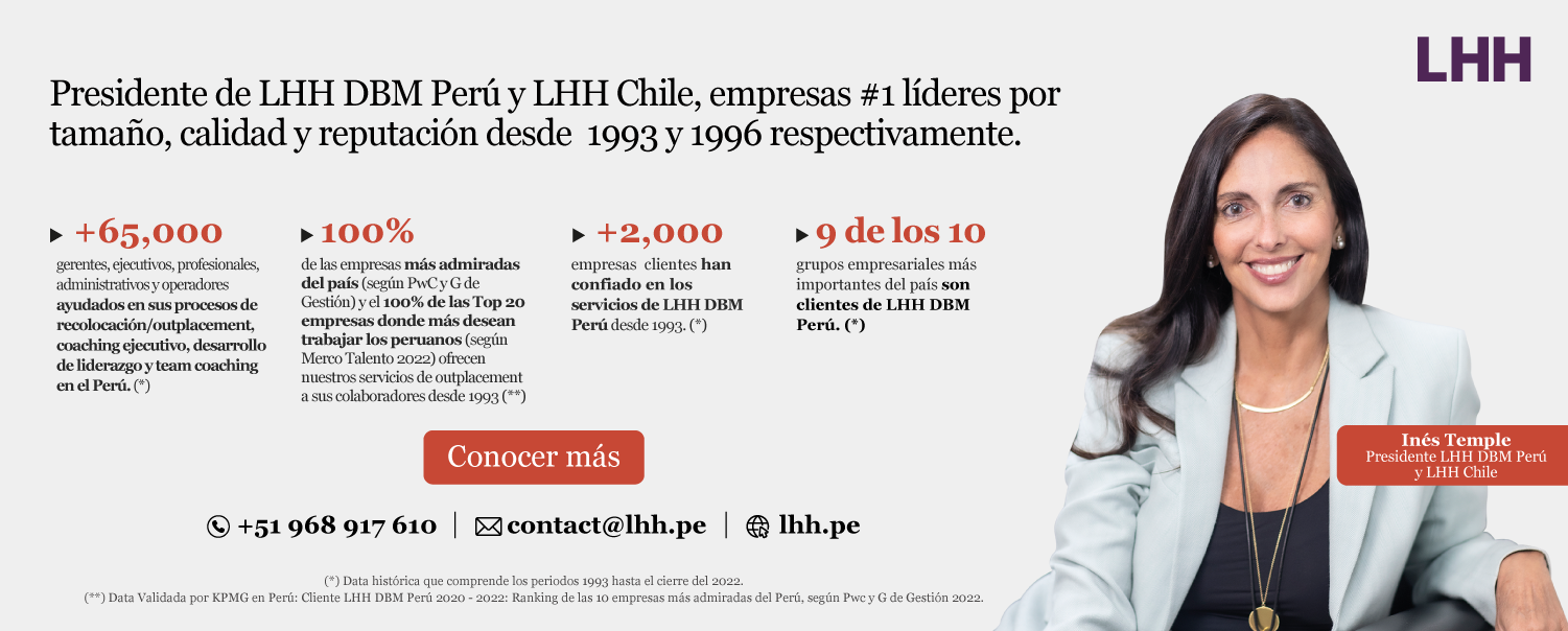 Presidente de LHH DBM Peru y LHH Chile